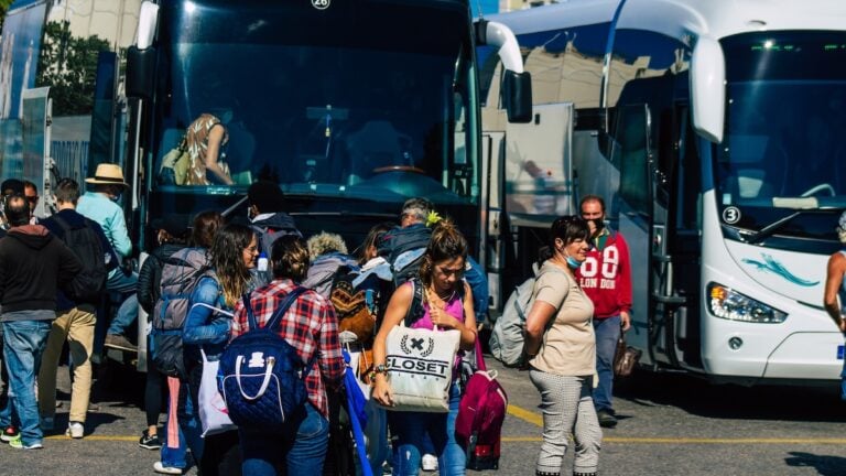 Bus Operators Strike Forces Santorini to Cancel All Cruise Calls
