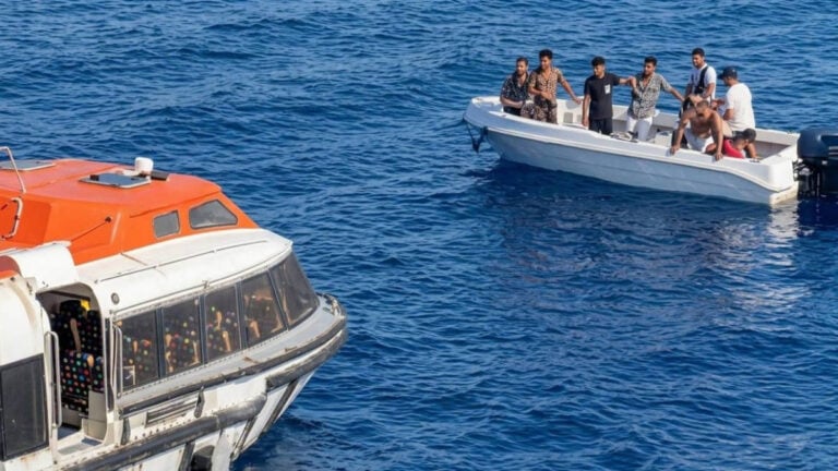MSC Cruise Ship Diverts to Rescue Eight People Adrift Off Ibiza