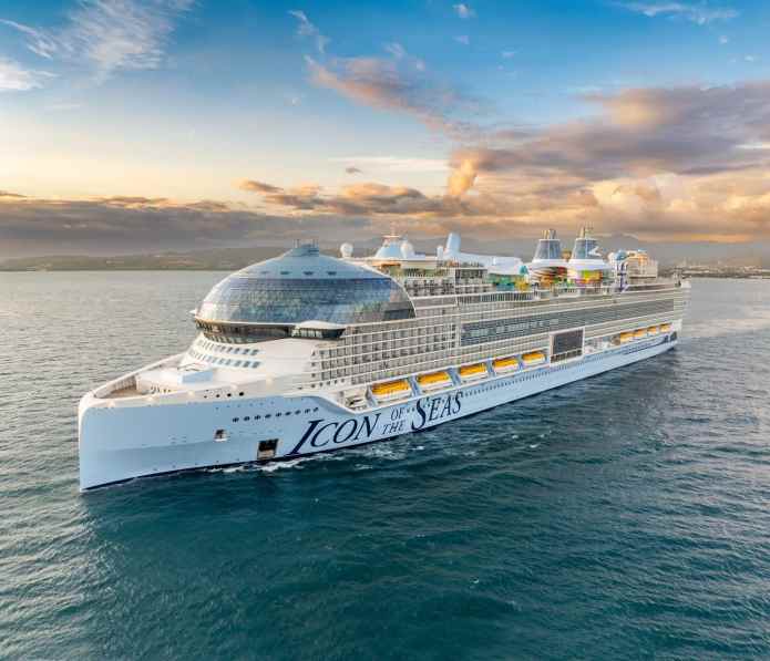 Icon of the Seas Spends Night in Miami as Maintenance Delays Departure