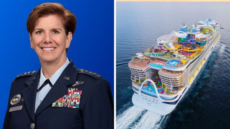 Royal Caribbean Names History-Making General as New Ship’s Godmother