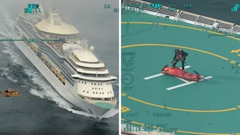 Rescue Squadron Called to Third Cruise Ship in Days Off British Columbia